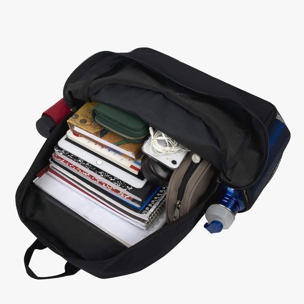 Black Reflective Backpack - Picture 9 of 9